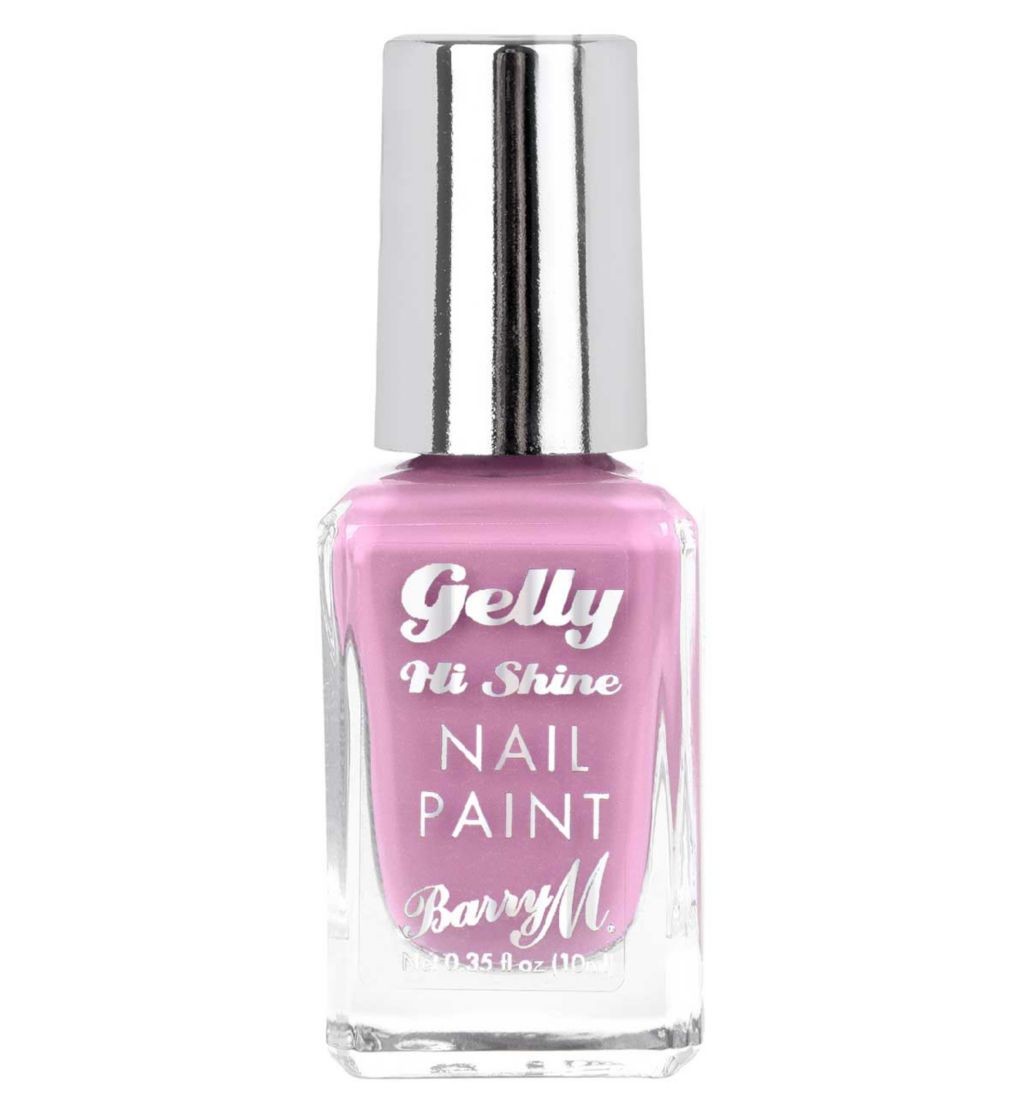 Barry M Gelly Hi Shine Nail Paint Peony 10ml