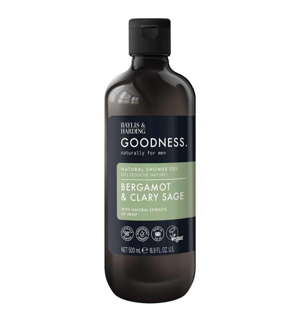 Baylis & Harding Goodness Bergamot & Clary Sage Natural Shower Gel 500ml