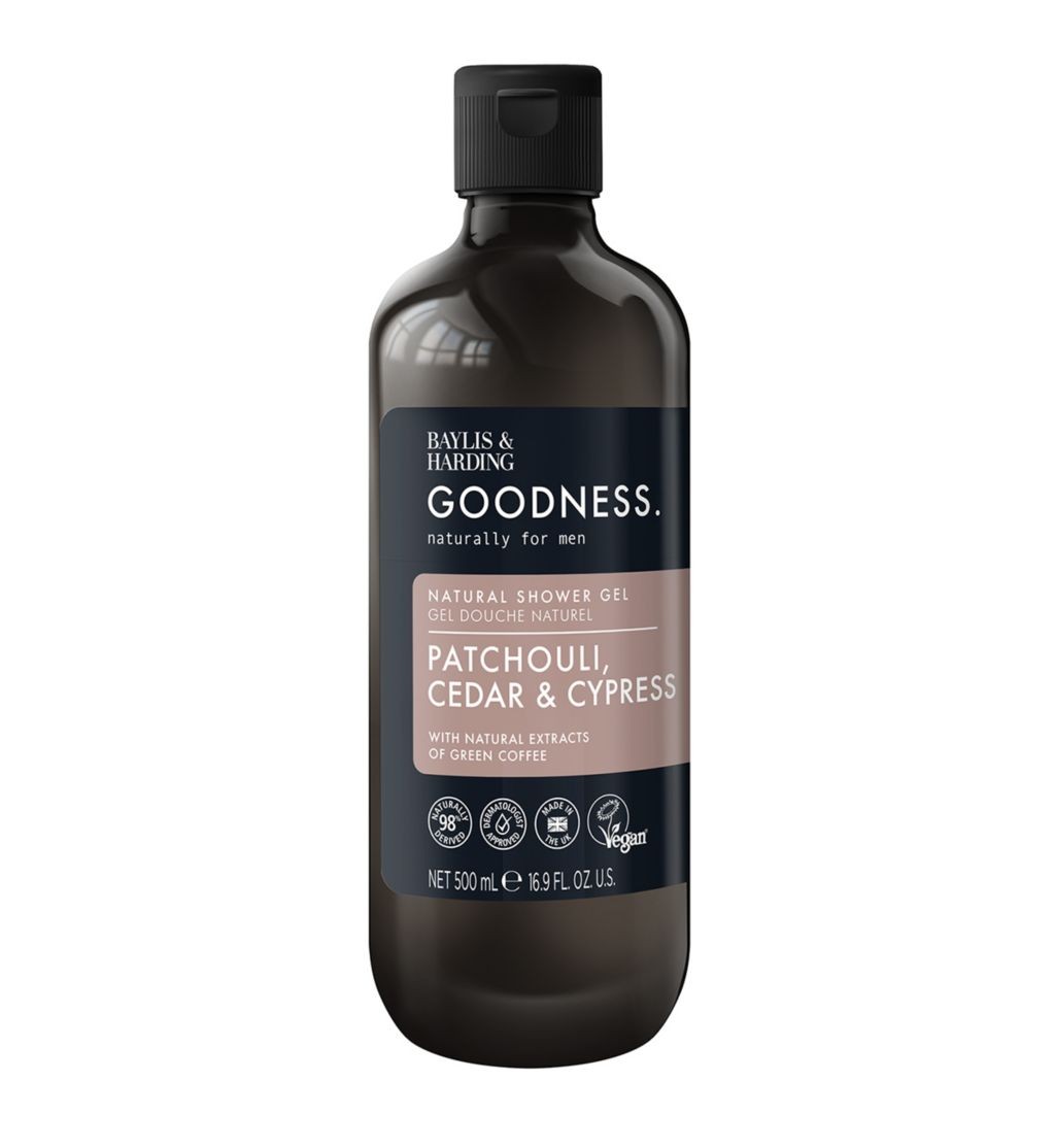 Baylis & Harding Goodness Patchouli Cedar & Cypress Natural Shower Gel 500ml