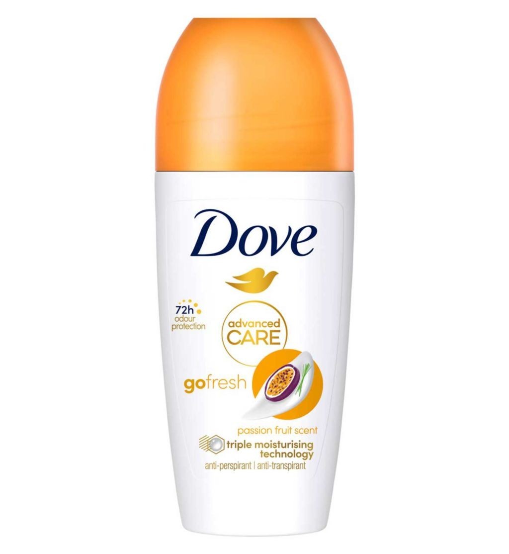 Dove Advanced Care Go Fresh Anti-perspirant Deodorant Passion Fruit Scent 50ml