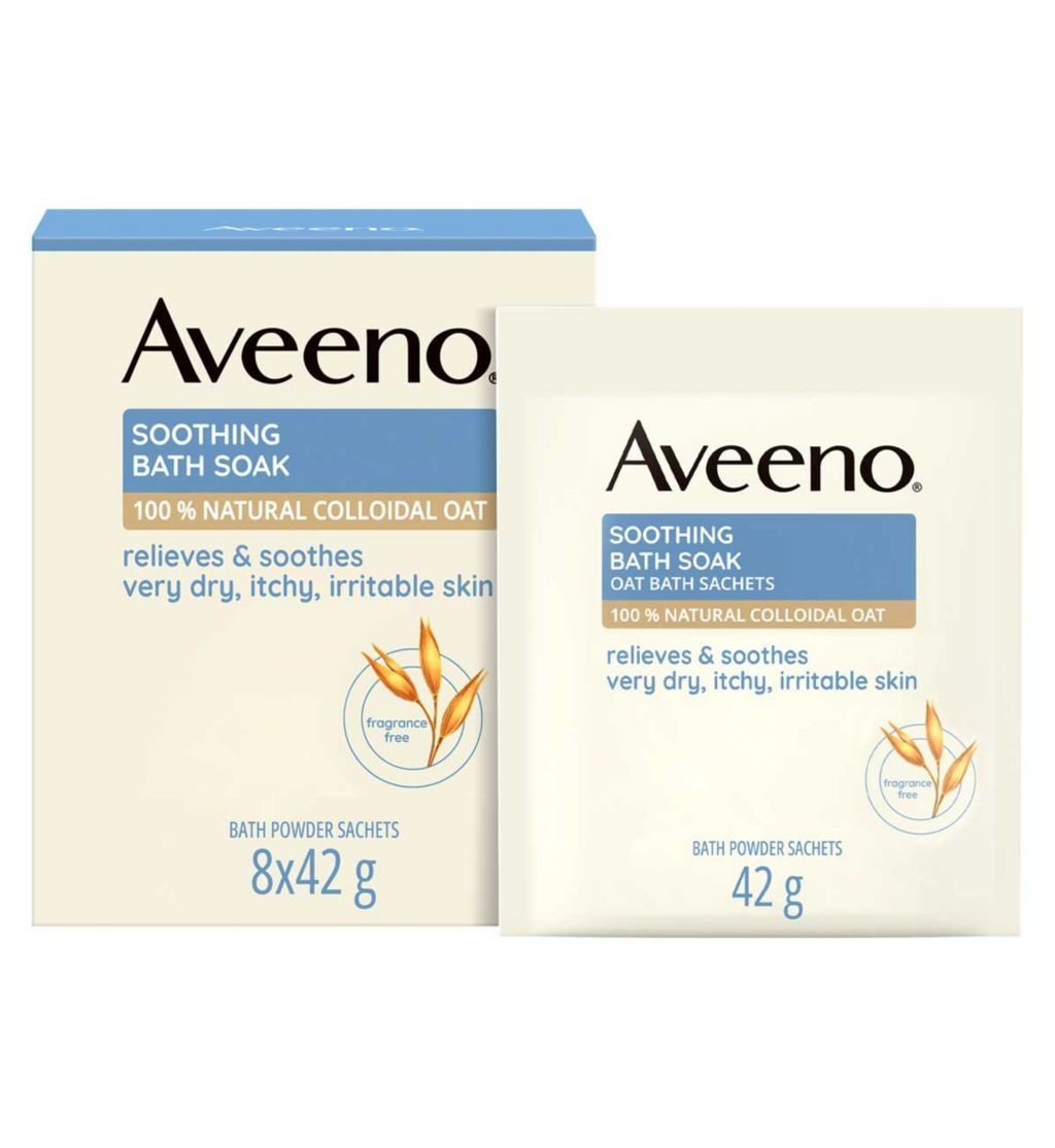 Aveeno Soothing Bath Soak 42g - 8 sachets
