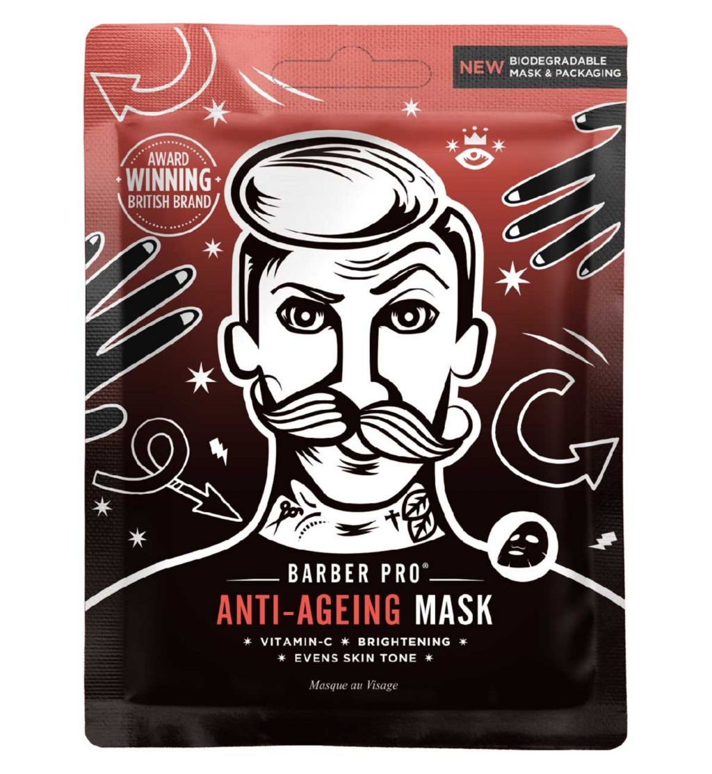 BARBER PRO Anti-Ageing Vitamin C Sheet Mask