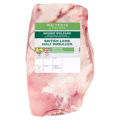 Waitrose British Lamb Half Shoulder