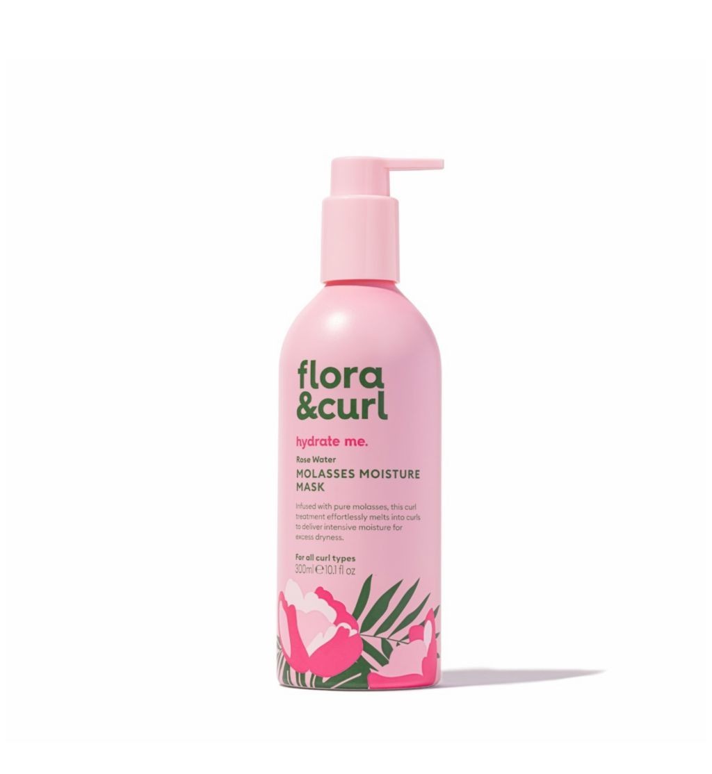 Flora & Curl Rose Water Molasses Moisture Mask 300ml