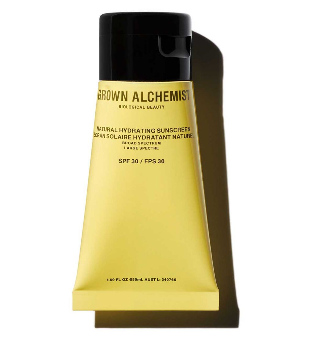 Grown Alchemist Natural Hydrating Sunscreen SPF30 Mineral Zinc-Oxide, Rosehip Oil  + Hyaluronic Acid 50ML