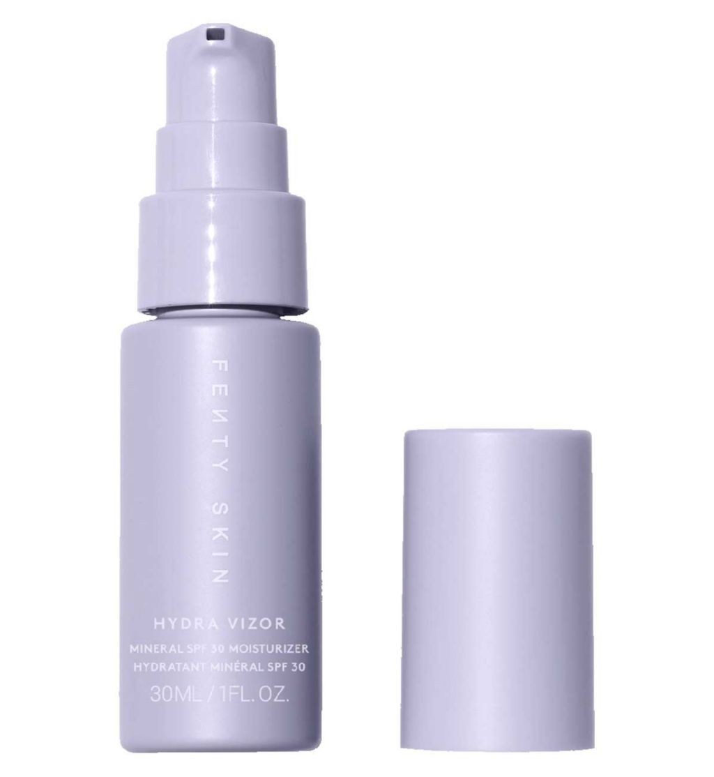 Fenty Skin Hydra Vizor Mini Broad Spectrum Mineral SPF 30 Sunscreen Moisturizer with Niacinamide + Kalahari Melon 30ml