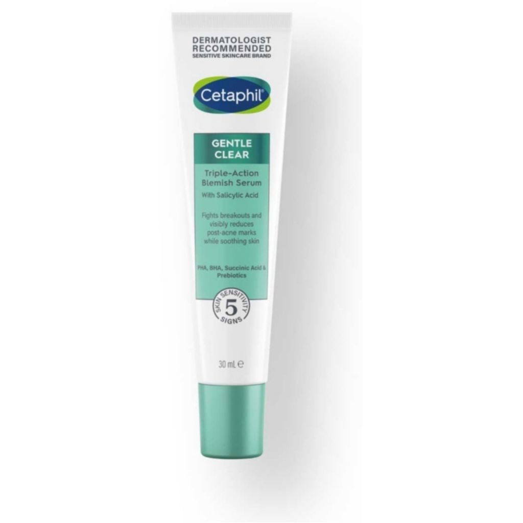 Cetaphil Gentle Clear Triple-Action Blemish Serum with Salicylic Acid to Help Breakouts 30ml