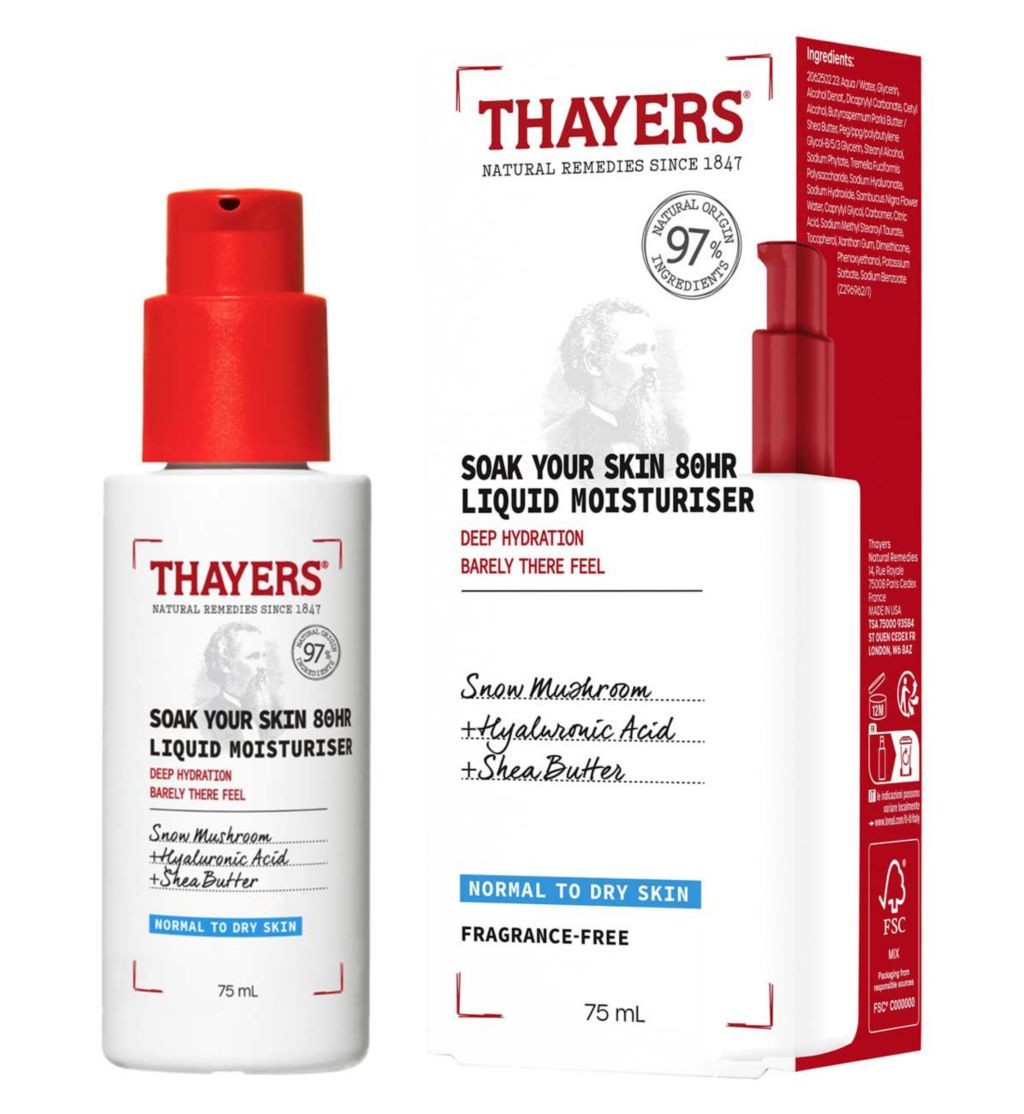 Thayers Soak Your Skin Deeply Moisturising Cream 75ml