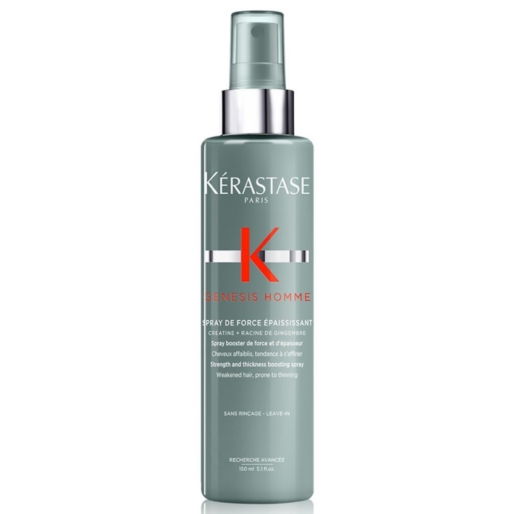 Kérastase Genesis Homme, Strength and Thickness Boosting Hair Spray, for Weakened Hair, Spray de Force Épaississant, 150ml