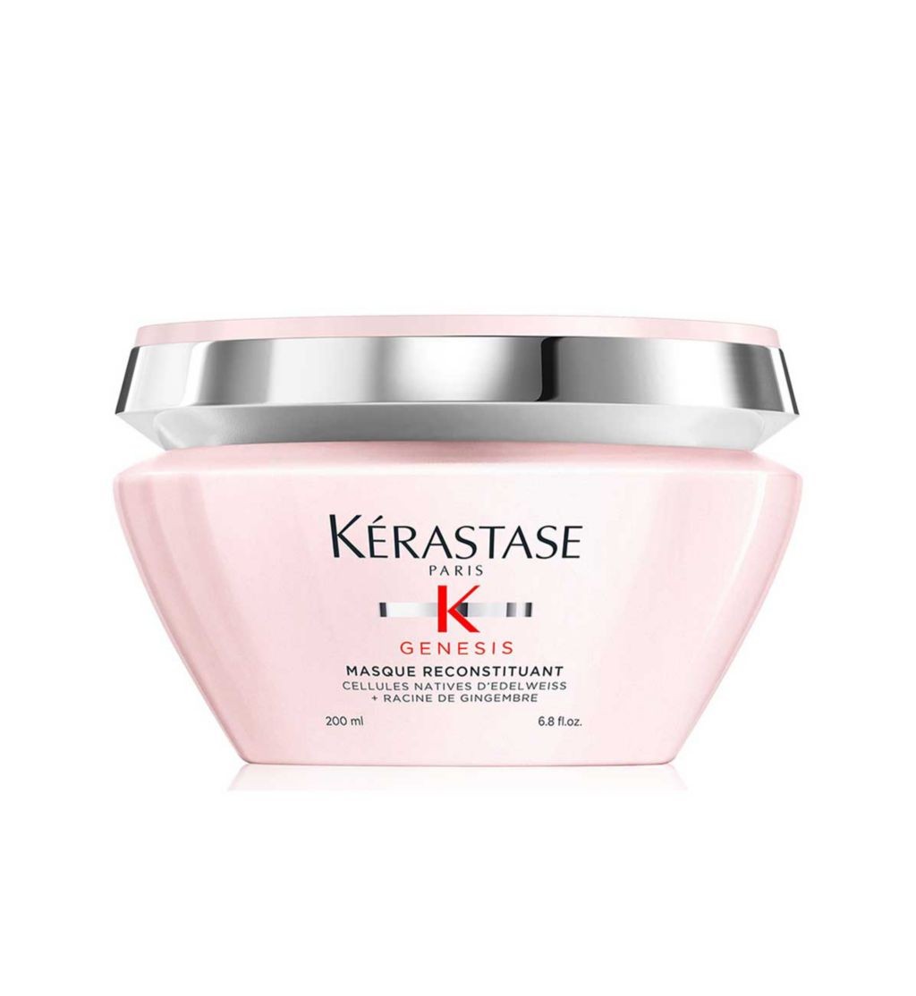 Kérastase Genesis, Fortifying Anti-Hair Fall Mask, For Weakened Hair, With Ginger Root, Masque Reconstituant, 200ml