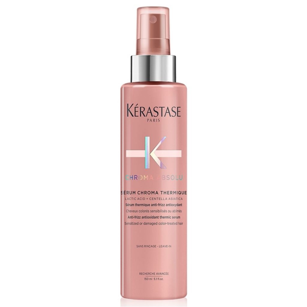 Kérastase Chroma Absolu, Heat Protection Serum, Anti-Frizz, For Damaged Colour-Treated Hair, With Vitamin E, 150ml
