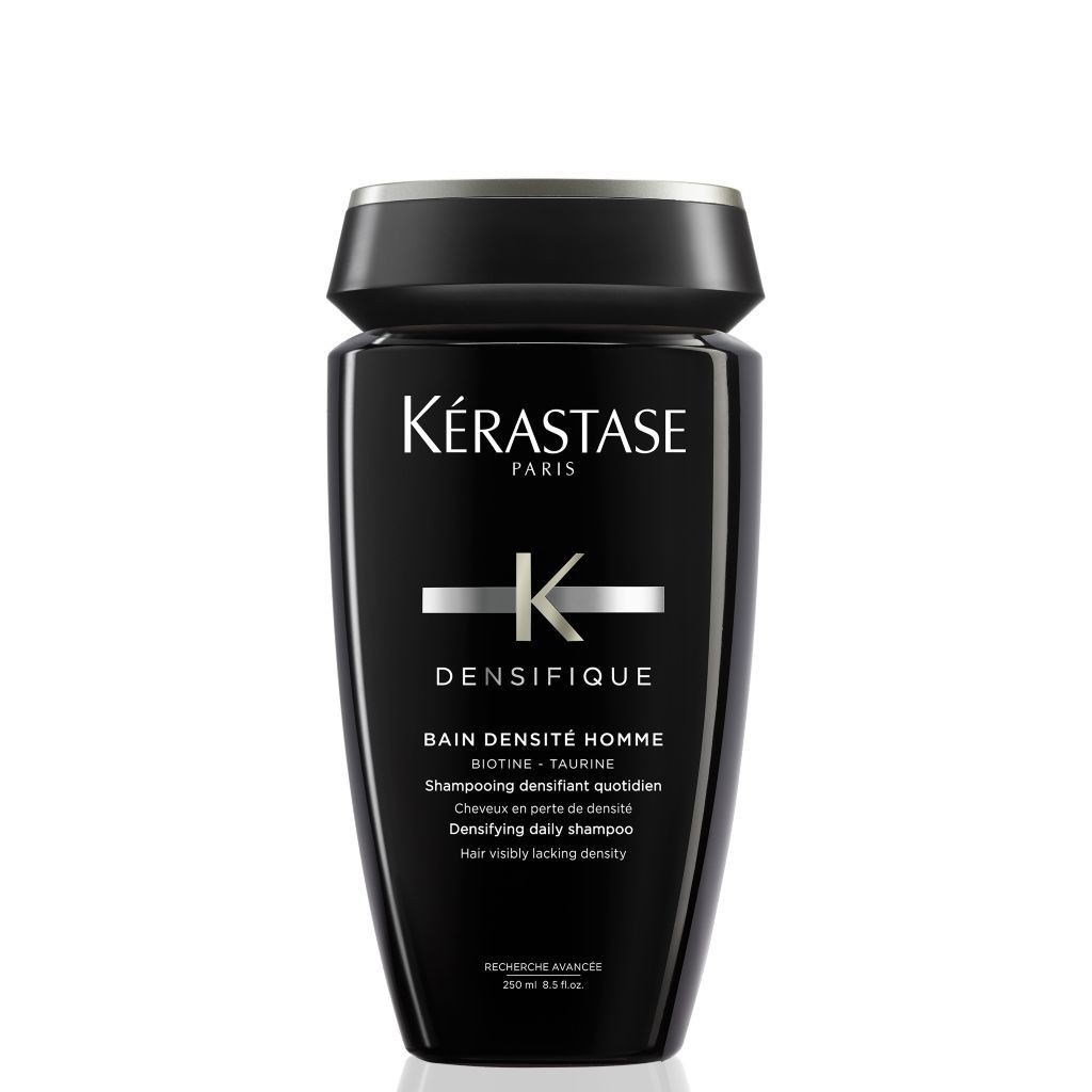 Kérastase Densifique Homme, Thickening & Volumising Shampoo, For Fine Hair, With Biotin & Taurine, Bain Densité, 250ml