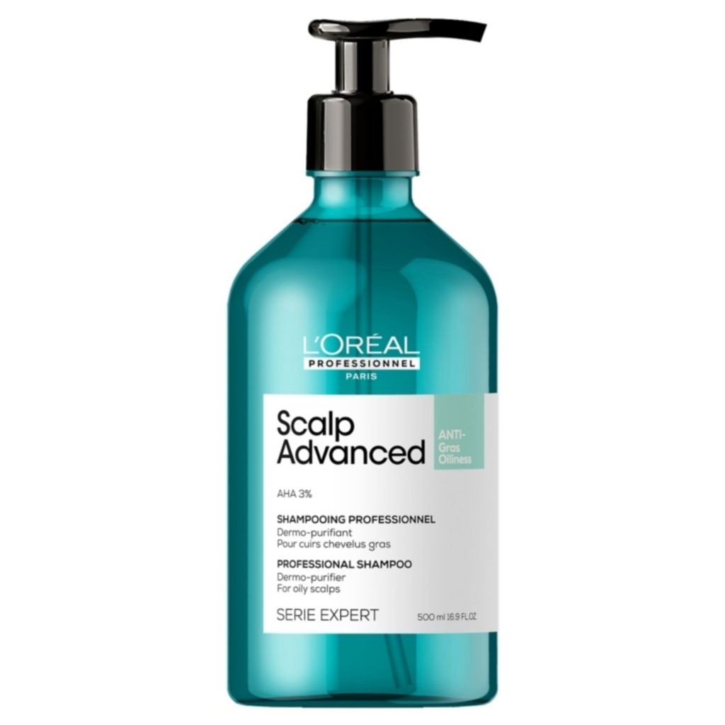 L’Oréal Professionnel Serie Expert Scalp Advanced Anti-Oiliness Dermo-Purifier Shampoo For Oily Scalps 500ml