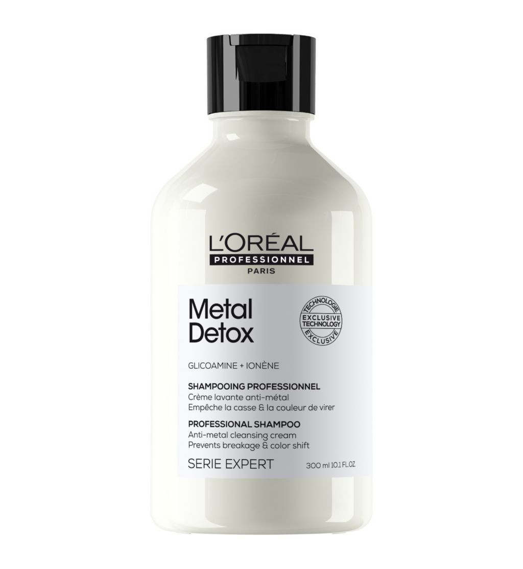 L'Oréal Professionnel Metal Detox Sulphate Free Shampoo for Damaged Hair, 300ml