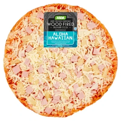 ASDA Aloha Hawaiian Medium Woodfired Pizza