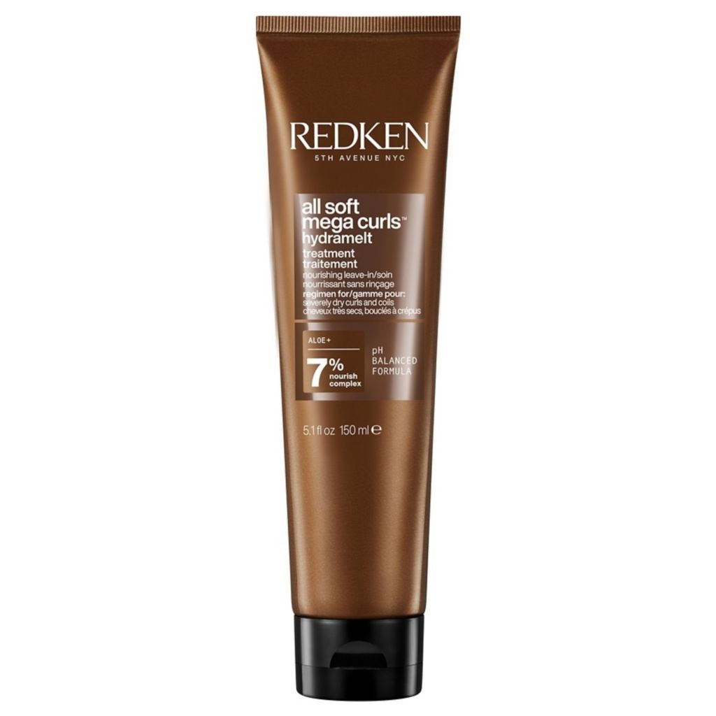 REDKEN All Soft Mega Curls, HydraMelt Leave In Conditioner, For Dry Curly & Coily Hair, 150ml