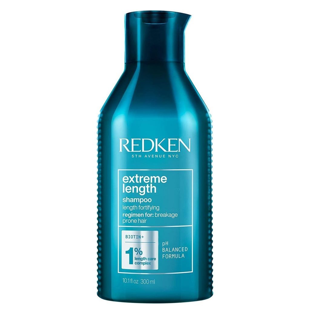 REDKEN Extreme Length Shampoo Biotin, For Longer Stronger Hair 300ml