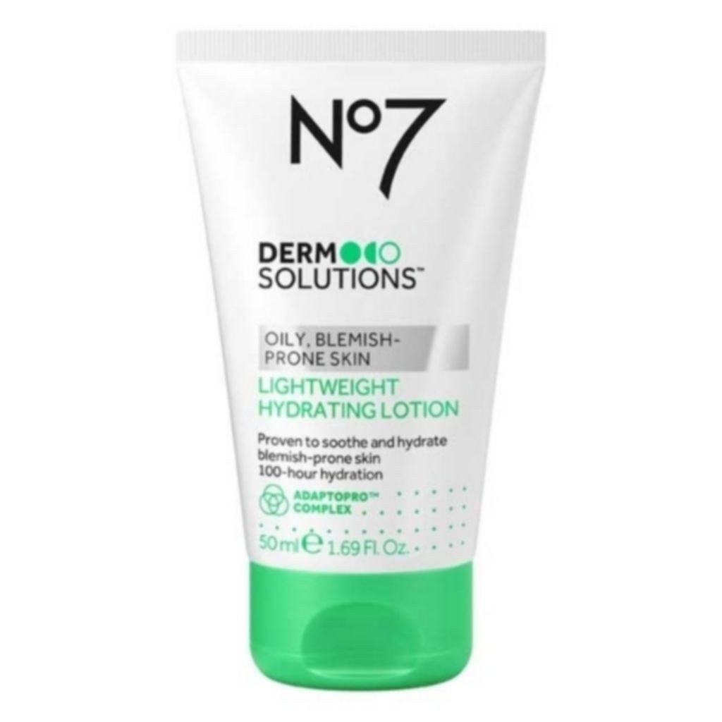 No7 Derm Solutions™ Lightweight Hydrating Lotion Suitable for Normal to Oily, Blemish-Prone Skin 50ml
