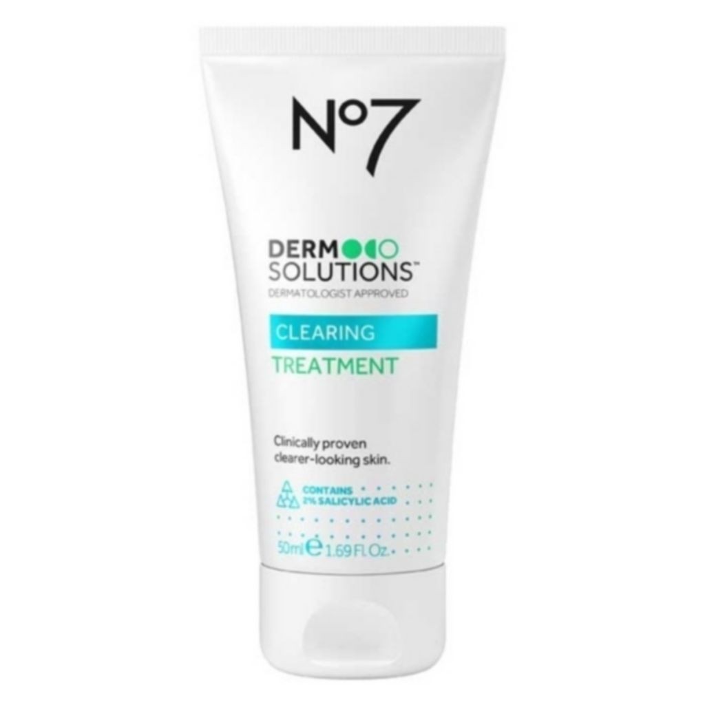 No7 Derm Solutions™ Clearing Treatment Suitable for Normal to Oily, Blemish-Prone Skin with Salicylic Acid 50ml