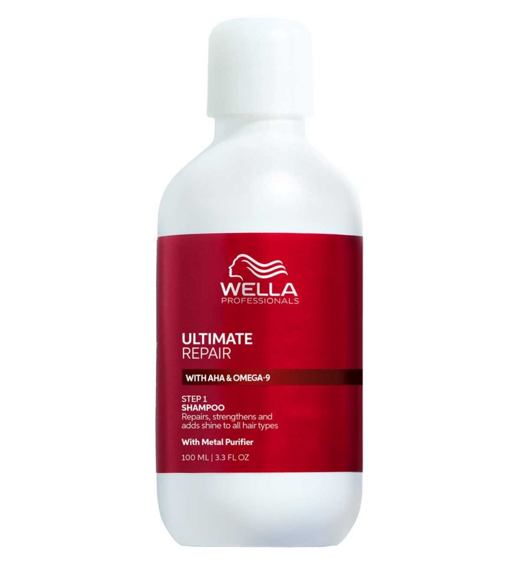 Wella Professionals Ultimate Repair Shampoo - Professional Lightweight Shampoo for Damaged Hair 100ml