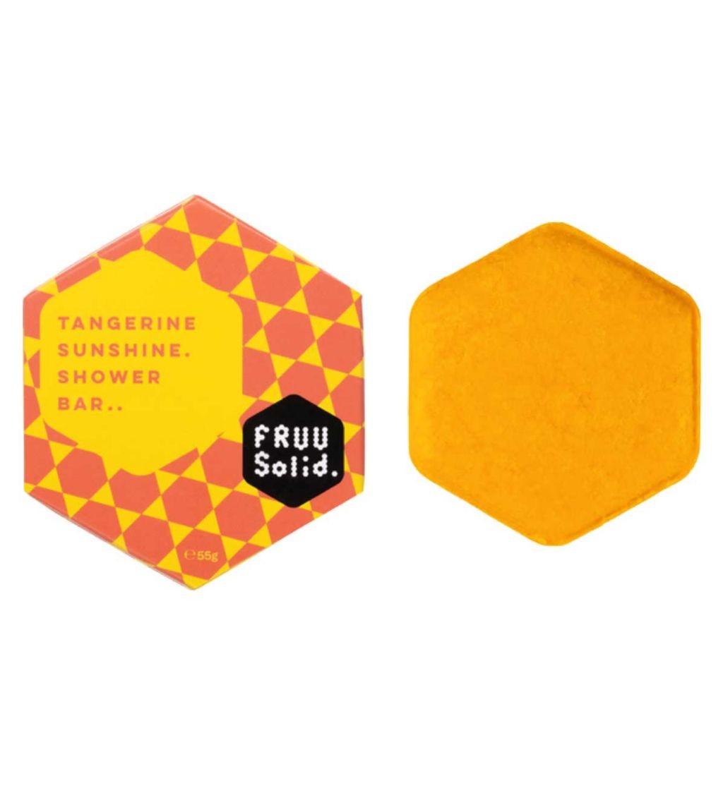 FRUU Tangerine Sunshine Shower Bar 55g