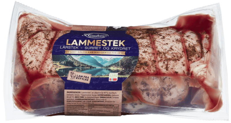 Henriettes Krydret Lammestek ca 1,2kg