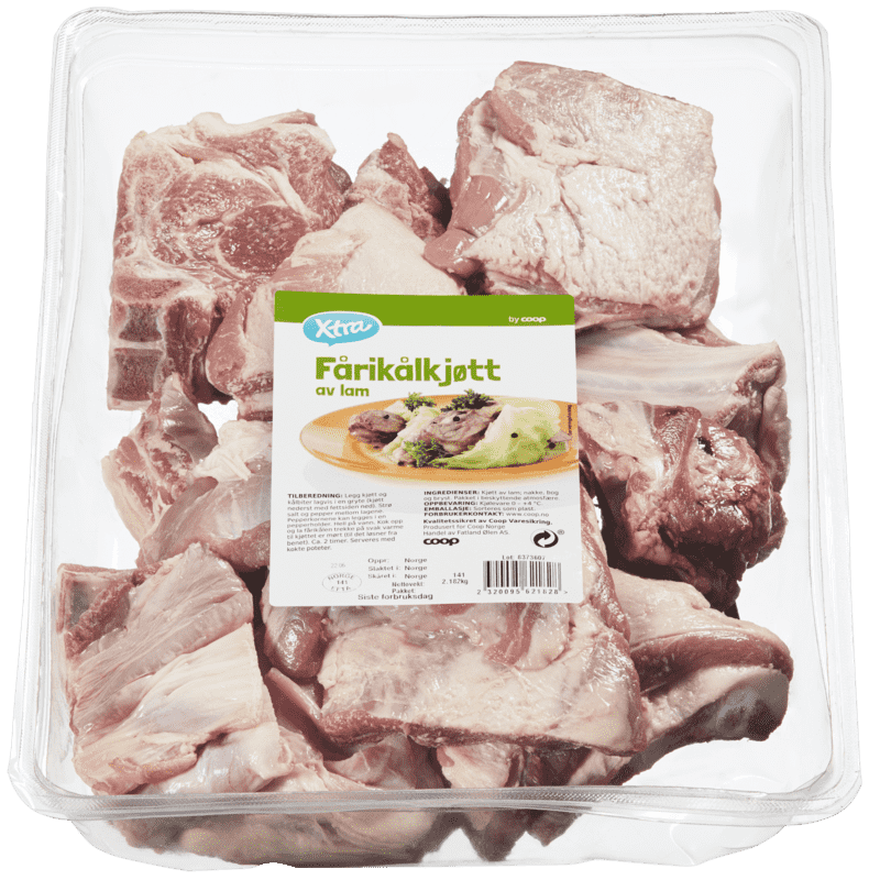 X-tra Fårikålkjøtt ca 1,8kg