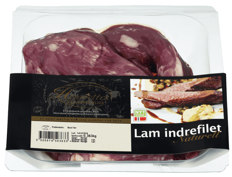 Henriettes Indrefilet av Lam ca 250g
