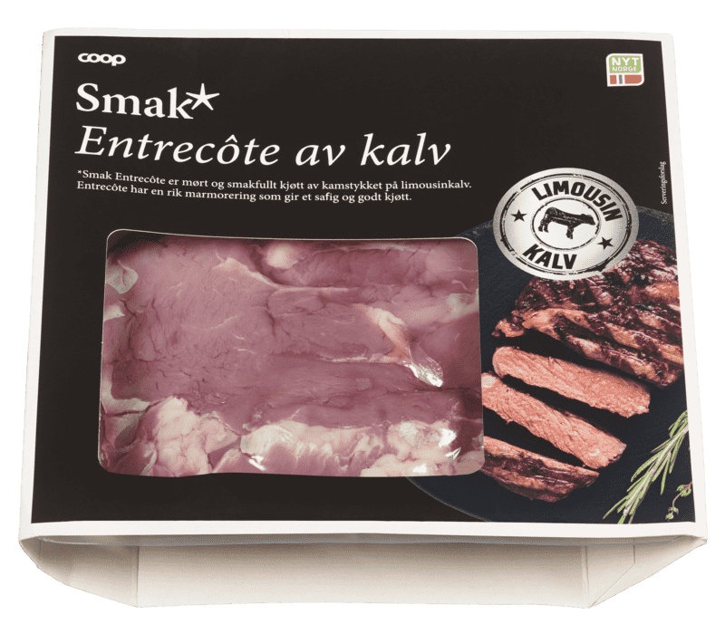Coop Smak Entrecote av Kalv 340g