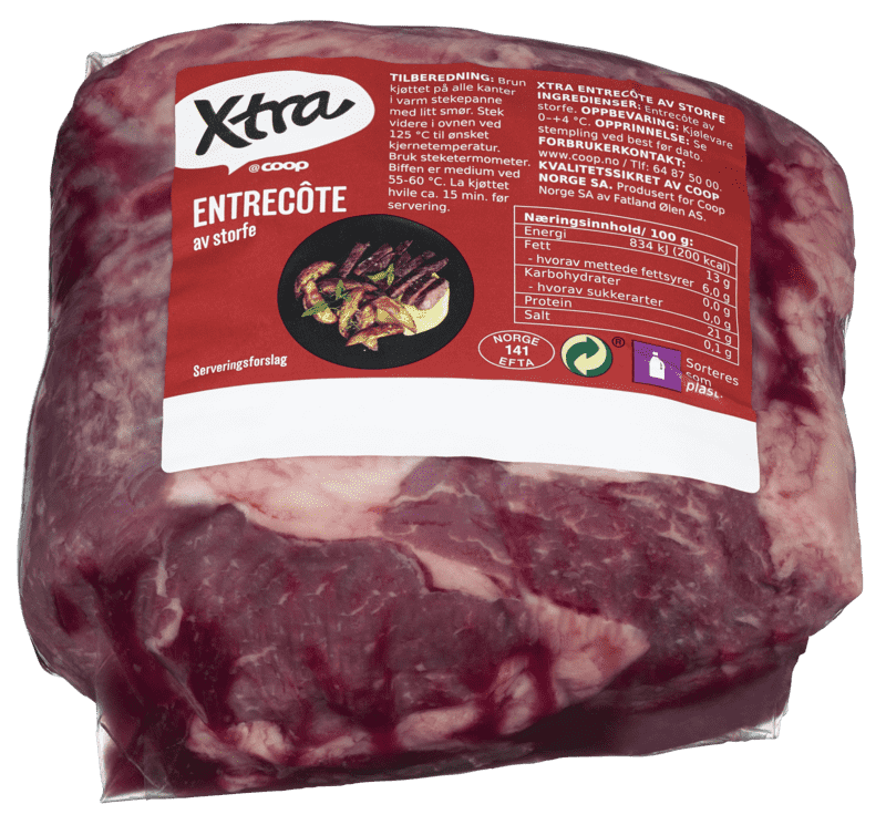 X-tra Entrecote Bit ca 800g