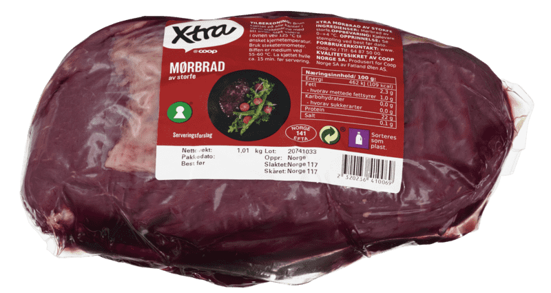 X-tra Mørbrad Bit ca 800g