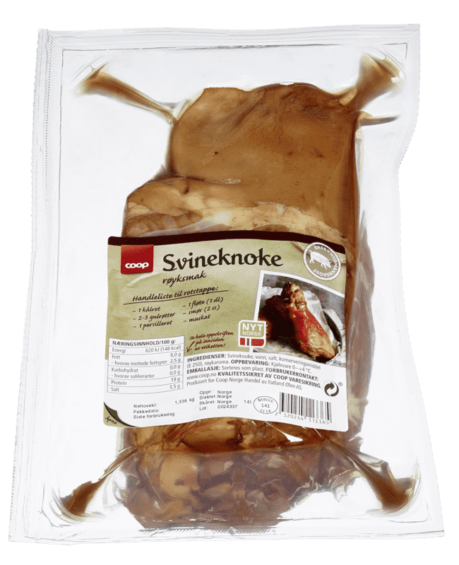 Coop Husmann Knoke med Røyksmak ca 1,1kg