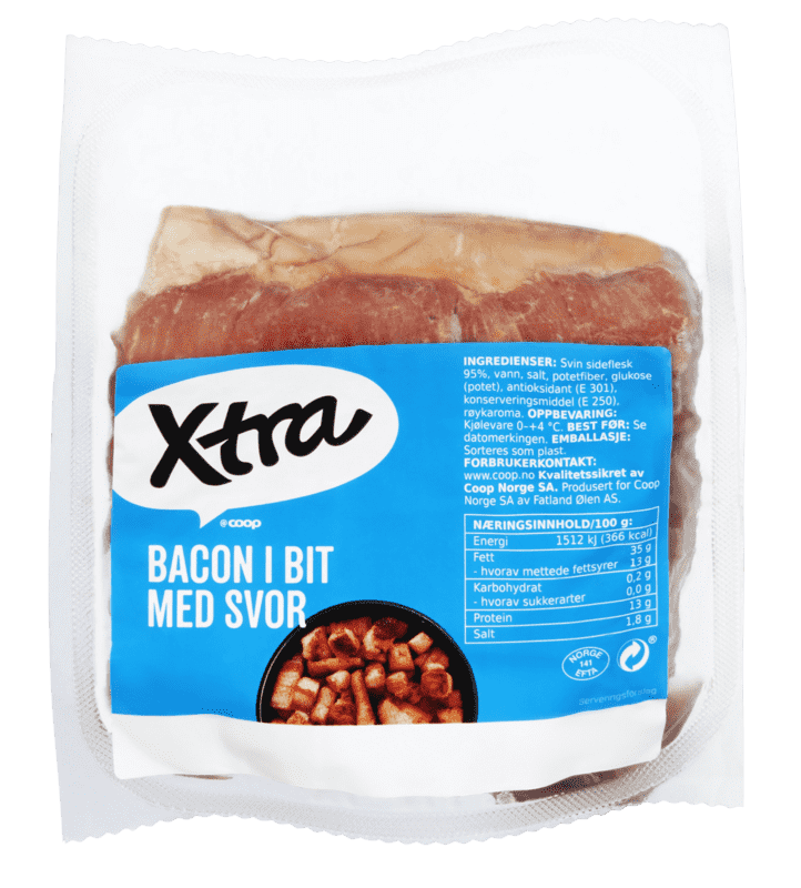 X-tra Bacon med Svor Bit ca 400g