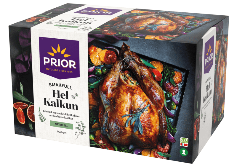 Prior Hel Kalkun 3,9-6,9kg fryst