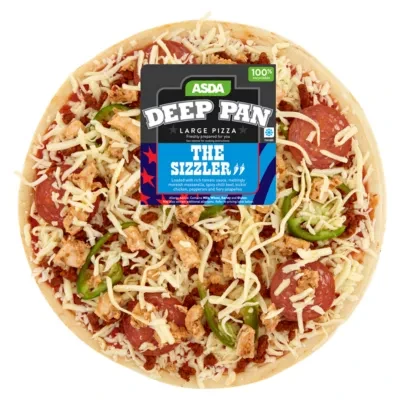 ASDA The Sizzler Large Deep Pan Pizza