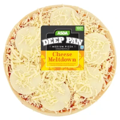 ASDA Cheese Meltdown Deep Pan Pizza