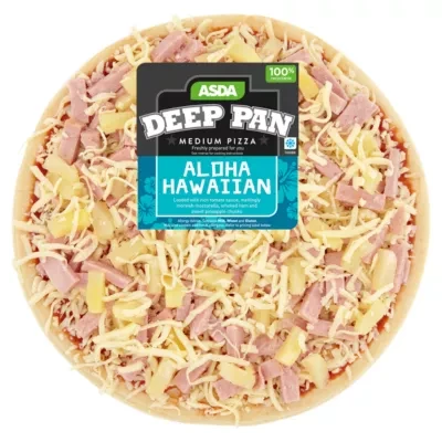 ASDA Hawaiian Medium Deep Pan Pizza