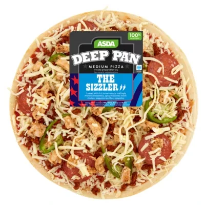 ASDA The Sizzler Medium Deep Pan Pizza