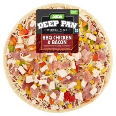 ASDA BBQ Chicken & Bacon Medium Deep Pan Pizza