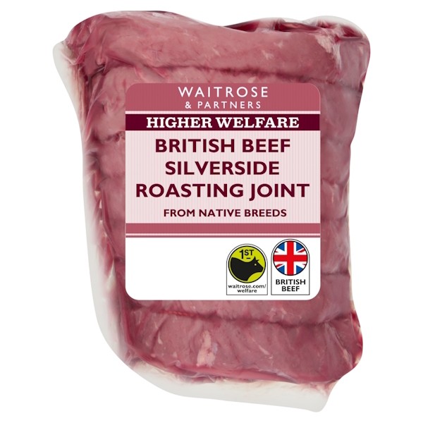 Waitrose British Beef Silverside Roasting Joint