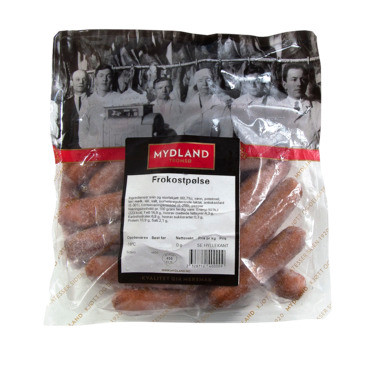 Frokostpølser Grov 1000g Mydland