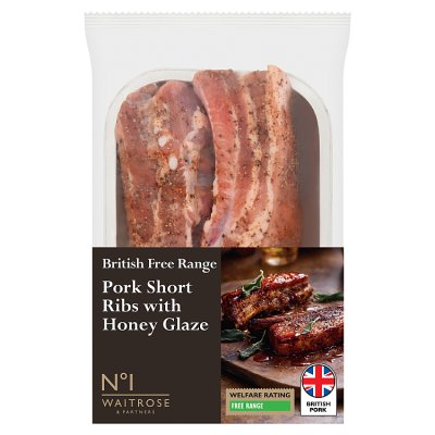 No.1 Free Range Pork Short Ribs with Honey Glaze