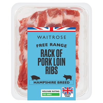 Waitrose Free Range British Pork Rack of Loin Ribs