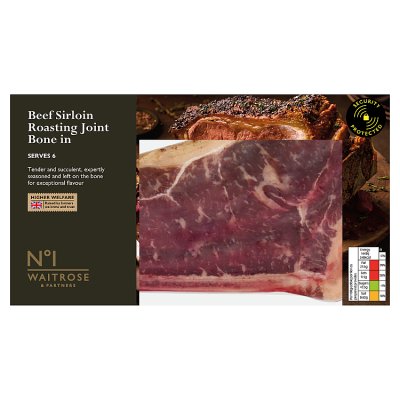 No.1 Beef Sirloin Roasting Joint Bone In