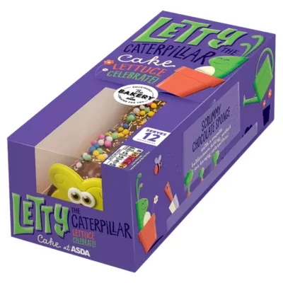 The BAKERY at ASDA The Bakery Letty the Caterpillar Cake