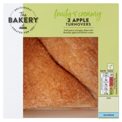 The BAKERY at ASDA 2 Apple Turnovers
