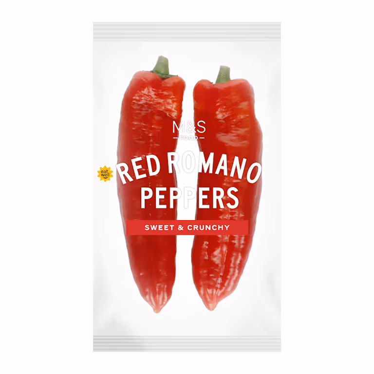 M&S Red Romano Peppers