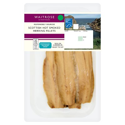 Waitrose Hot Smoked Herring Fillets