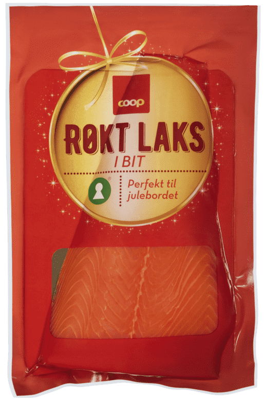 Coop Røkt Laks Halvside 400-600g