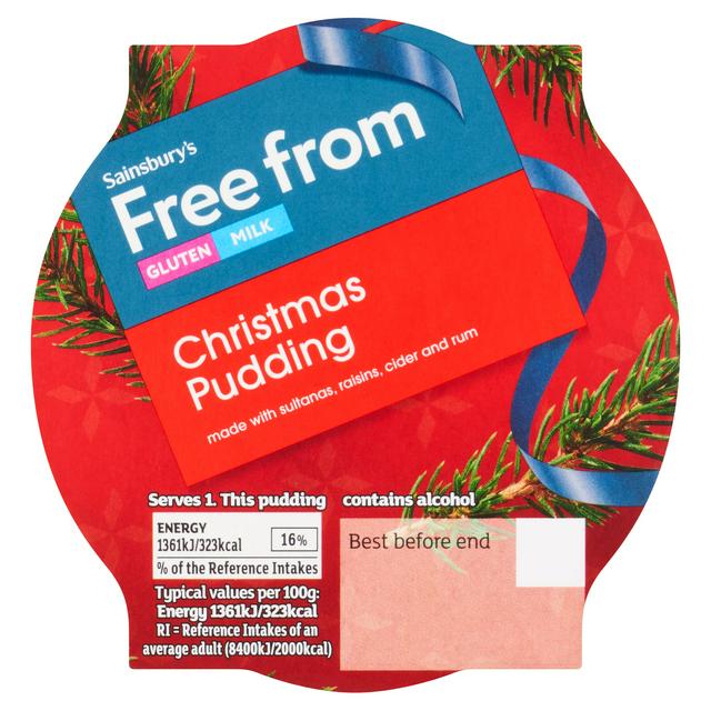 Sainsbury's Free From Christmas Pudding 100g